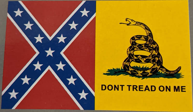 Rebel Gadsden Flag